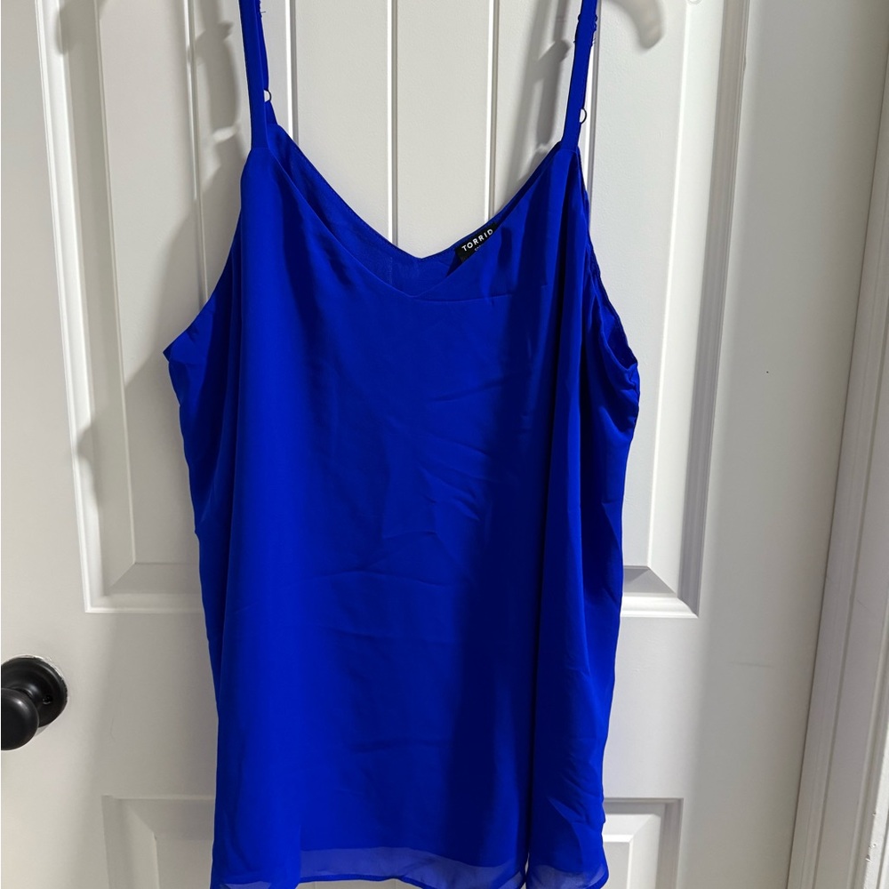 Torrid Royal Blue Camisole Top